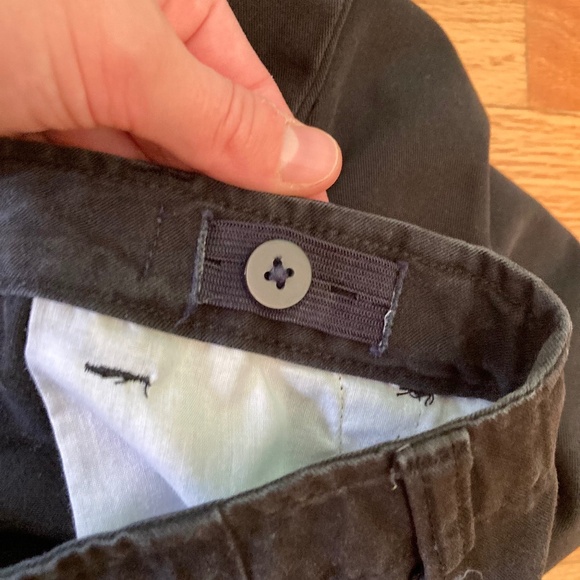 Boy’s size 12 Lands’ End black dress pants with adjustable waist - Picture 4 of 7